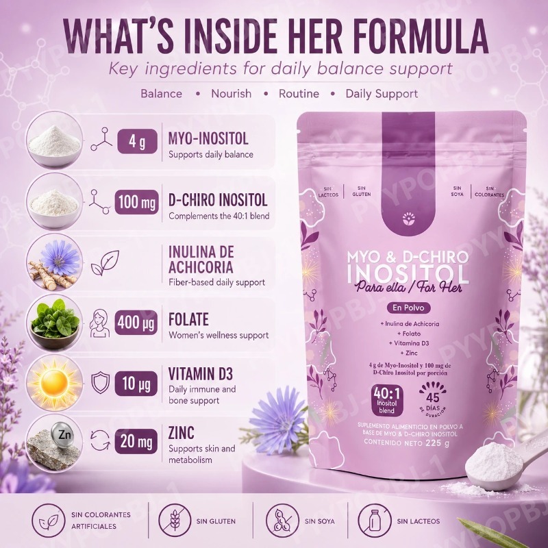 Nutrition Zinc - 40:1 Mix Myo & D-Chiro Inositol