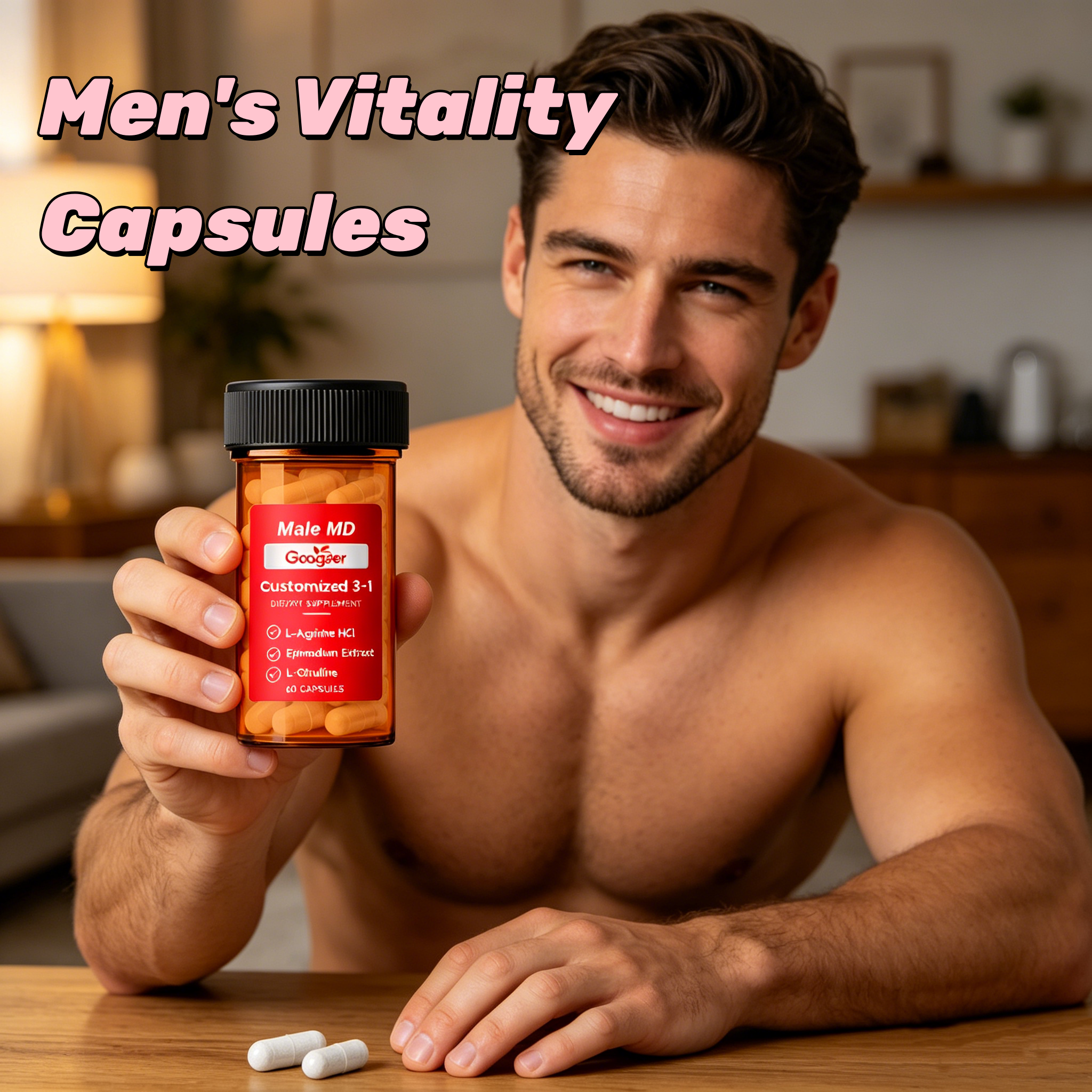 Nutrition For Health Fitness & Sport Melvin Williams - GOOGEER Men's Health Capsules Enhance Sexual
