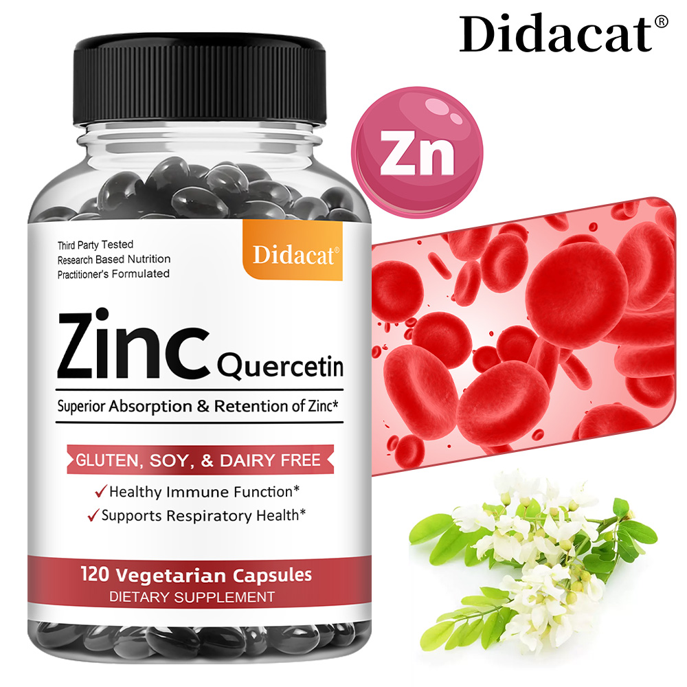 Quercetin & Zinc Vegetarian Ca - Nutrition Zinc recensione e prezzo