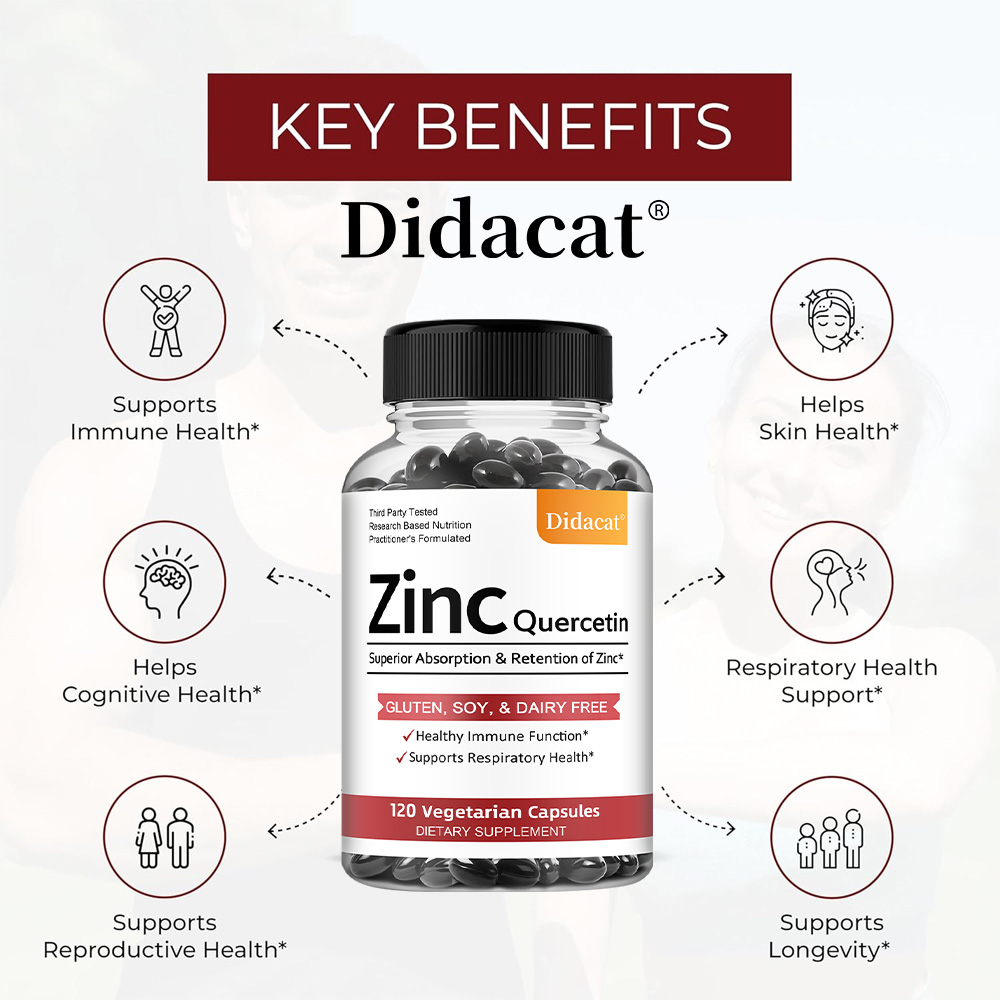Quercetin & Zinc Vegetarian Ca - Nutrition Zinc recensione e prezzo