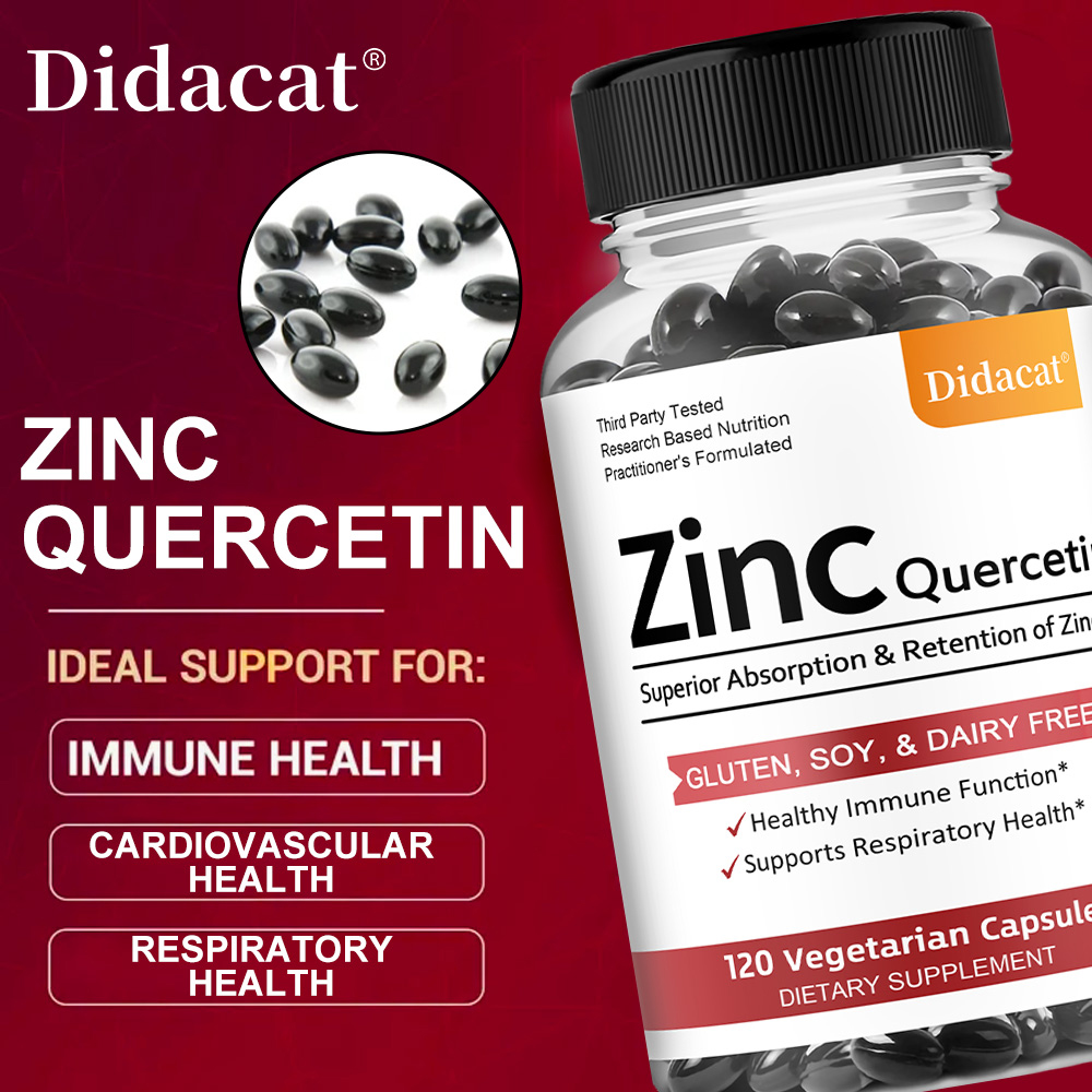 Quercetin & Zinc Vegetarian Ca - Nutrition Zinc recensione e prezzo