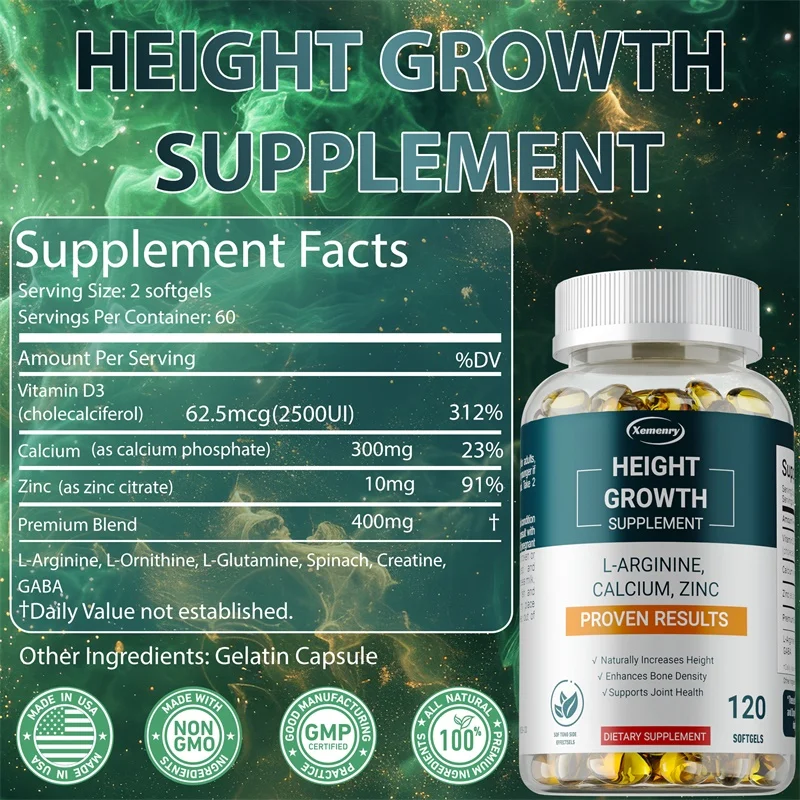 Height Growth Supplements - Su - Nutrition Zinc recensione e prezzo