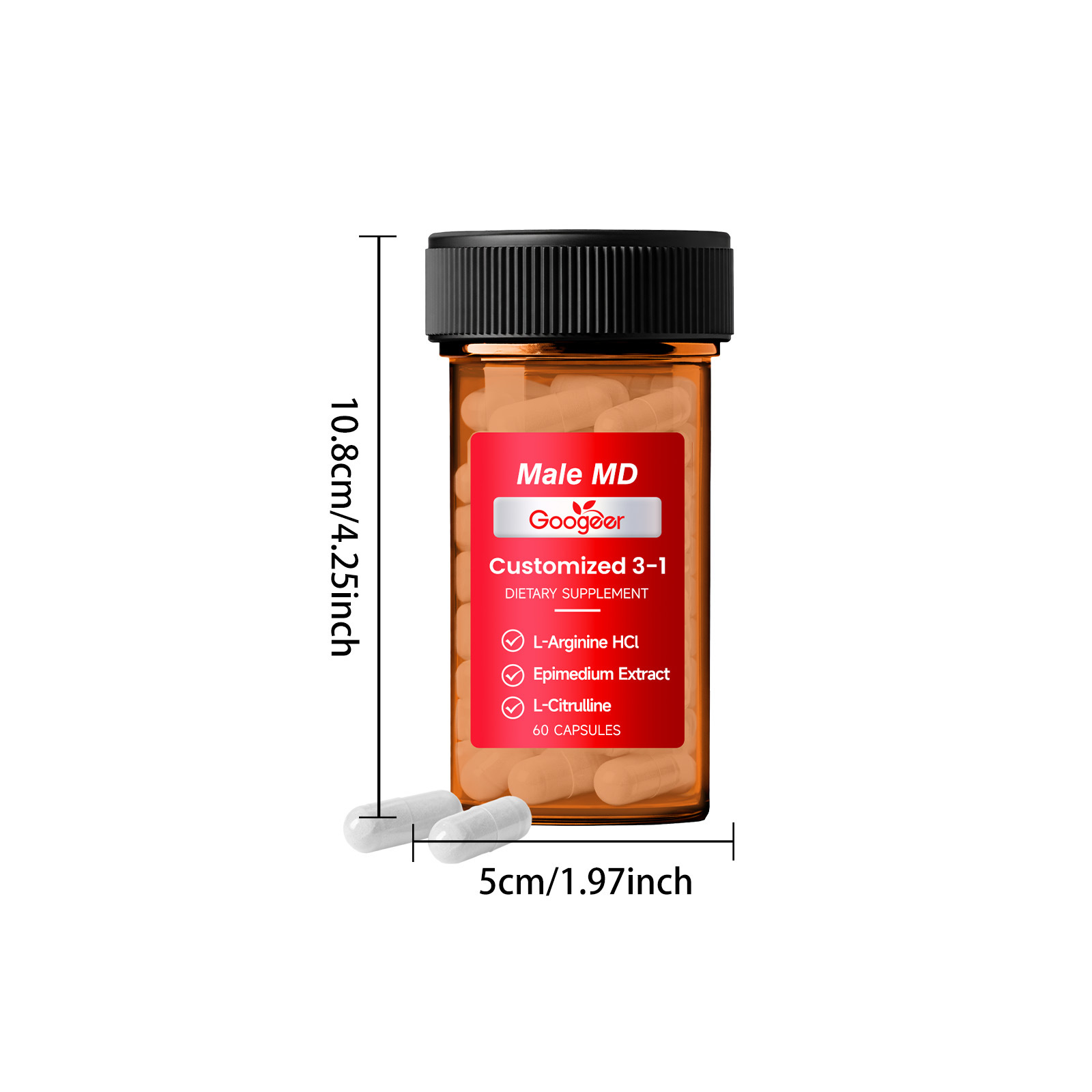 GOOGEER Men's Health Capsules  - Nutrition For Health Fitness & Sport Melvin Williams recensione e prezzo