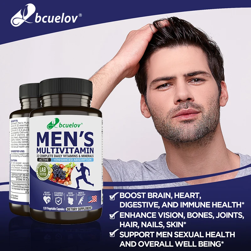 Bcuelov Men's Vitamin and Mine - Nutrition Zinc recensione e prezzo