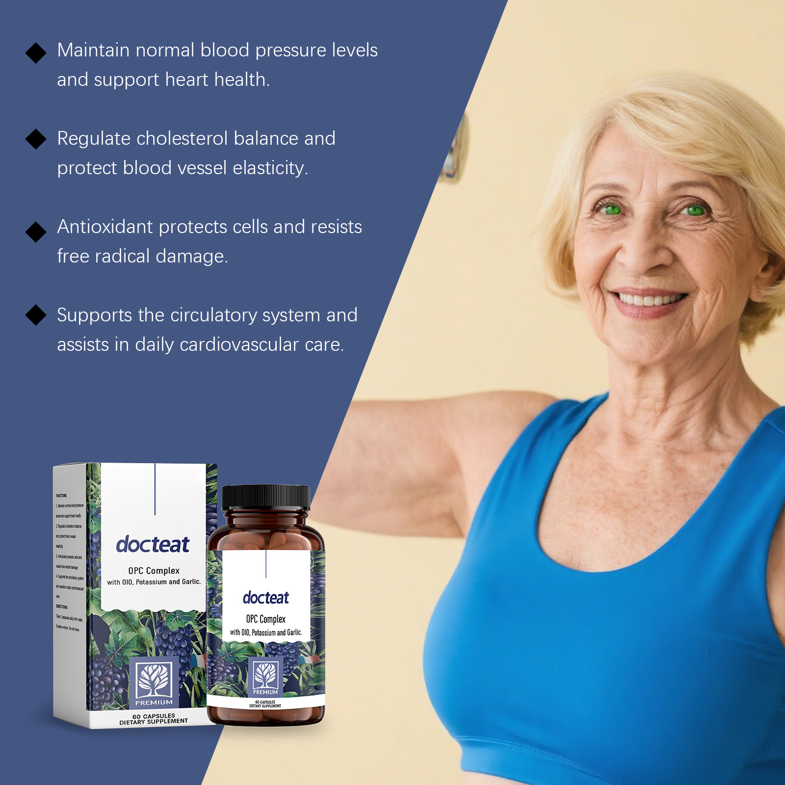 DOCTEAT Cardiovascular Health  - Nutrition For Health Fitness & Sport Melvin Williams recensione e prezzo