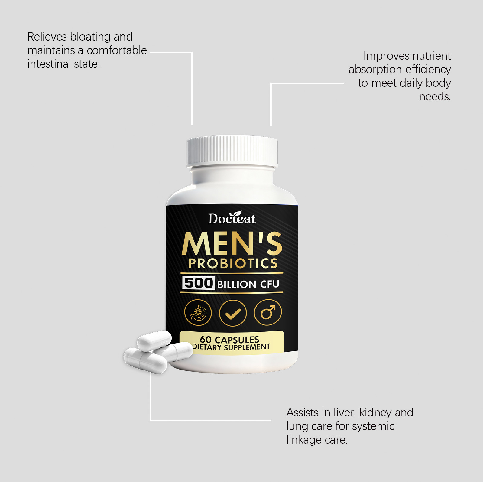 GOOGEER Men's Health Capsules  - Nutrition For Health Fitness & Sport Melvin Williams recensione e prezzo