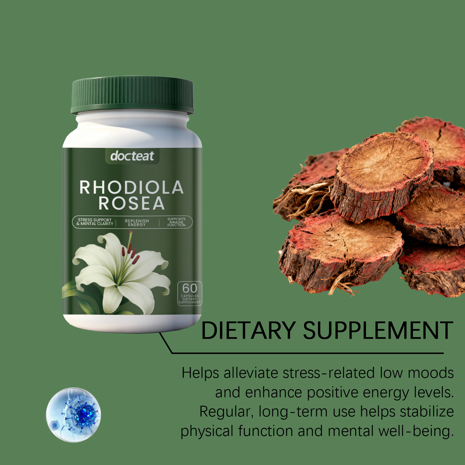 DOCTEAT Men's Health Capsules  - Nutrition For Health Fitness & Sport Melvin Williams recensione e prezzo