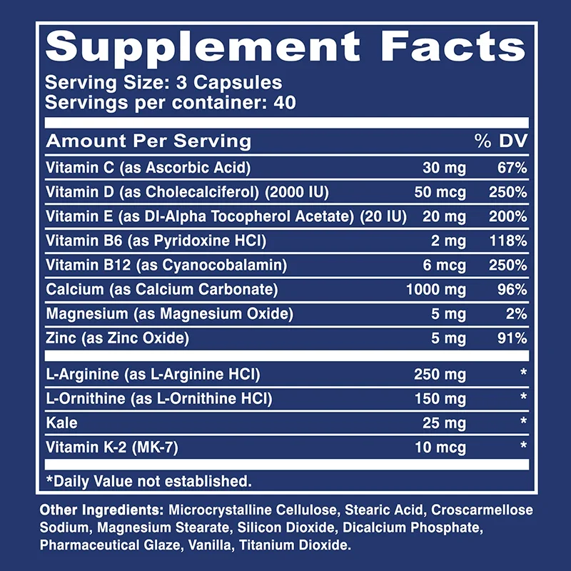 Vitamin D + Calcium and Zinc N - Nutrition Zinc recensione e prezzo