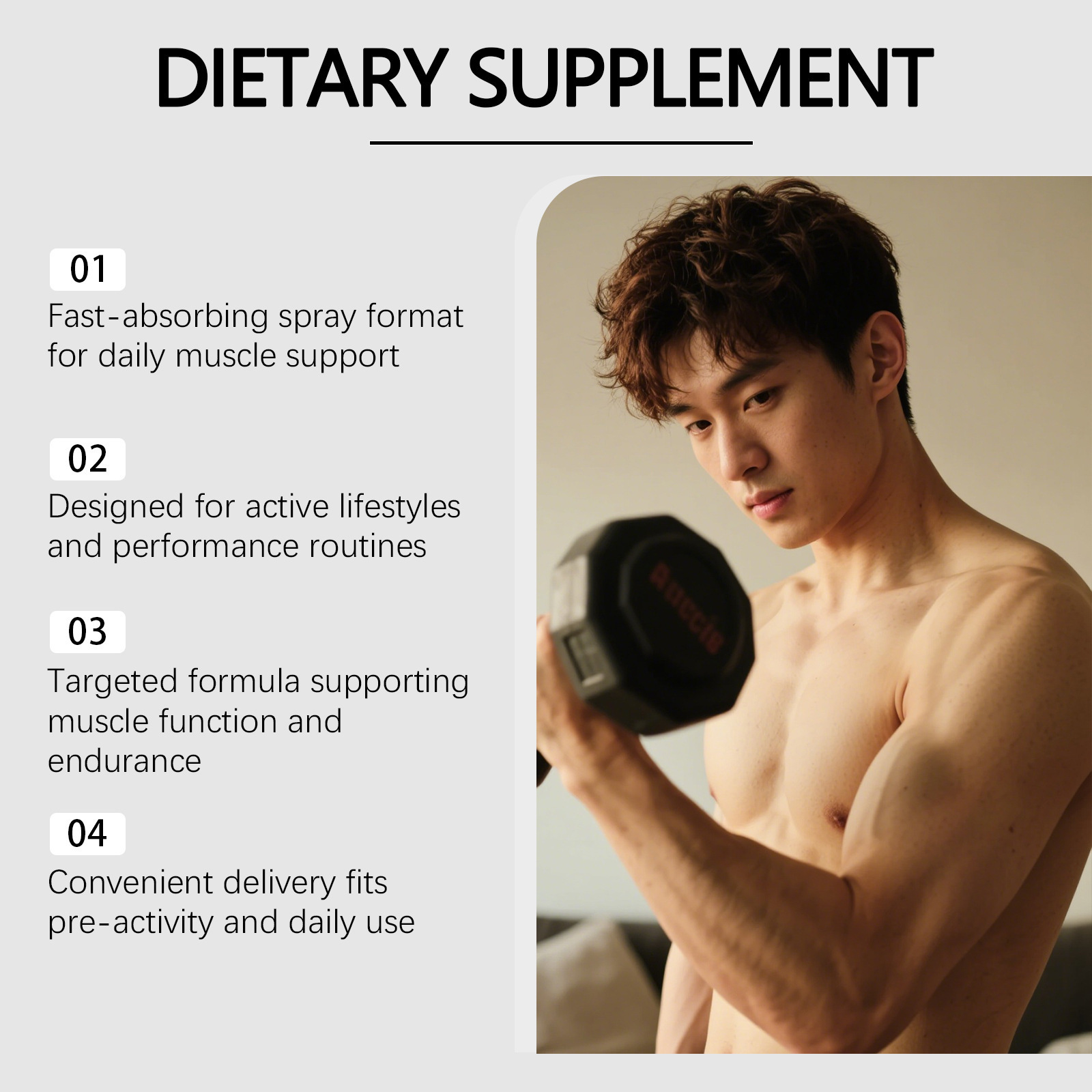 Muscle Growth Spray Enhance Ph - Nutrition Fitness Supplements recensione e prezzo