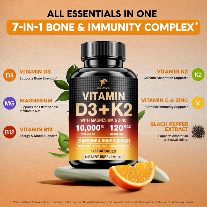 Vitamin D3 K2 Joint Support Ca - Glucosamine Chondroitin Joint recensione e prezzo