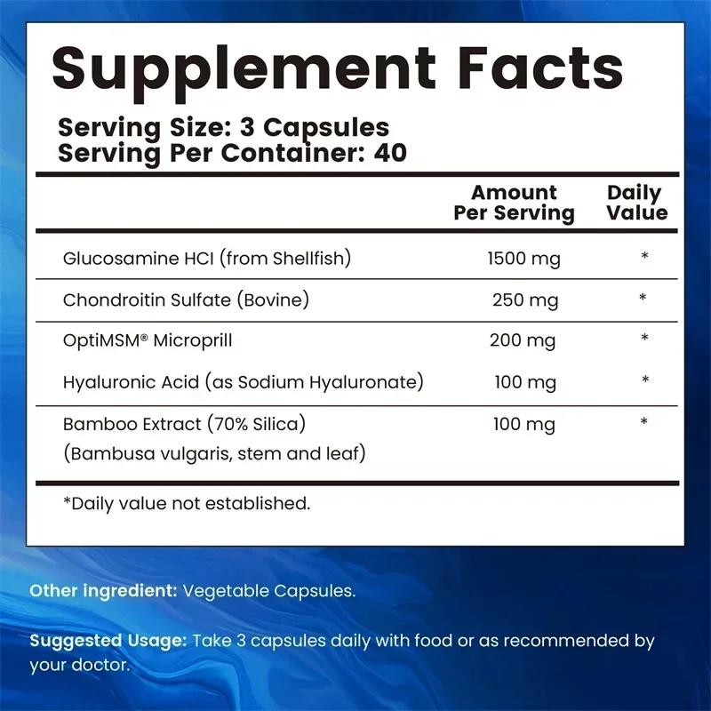 Joint Support - Supports Joint - Glucosamine Chondroitin Joint recensione e prezzo